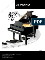 LE PIANO Guide Dapprentissage Vol1