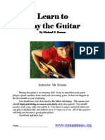 Learn To Play The Guitar