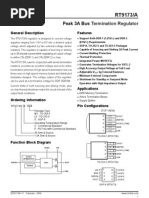 Peak 3A Bus Termination Regulator