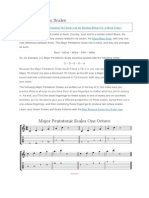 Pentatonic Scales