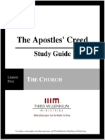 The Apostles' Creed - Lesson 5 - Study Guide