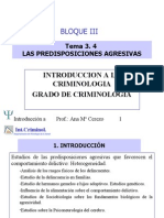 Tema 3.4. Las Predisposiciones Agresivas.