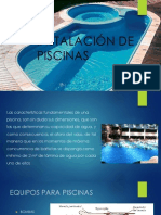 Instalación de Piscinas