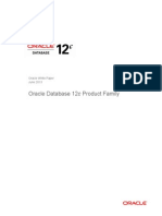 Oracle Database 12c Product Family: Oracle White Paper June 2013