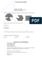 Exercícios de Matemática