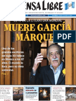 Garcia Marquez-Gabo-Prensa Libre-Edicion Extraordinaria-Guatemala-Edicion Impresa PREFIL20140417 0001