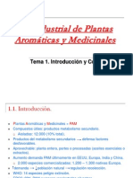 Uso Industrial de Plantas Medicinales Aromaticas y Cosmeticas