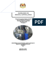 Guideline On Medical Surveillance