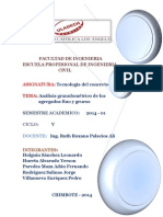 Informe de Laboratorio N - 1 - Tecnologia Del Concreto