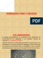 Agregado Fino y Grueso