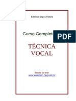 Curso Completo Tecnica Vocal