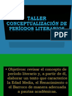 Taller Periodizacion Literaria