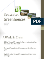 Seawater Greenhouses