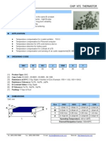 Chip NTC Thermistor