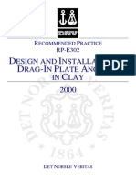 DnV-RP-E302 - Design and Installation of Plate Anchors in Clay (2000)