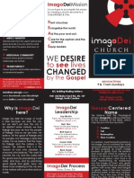 Imago Dei Church Brochure