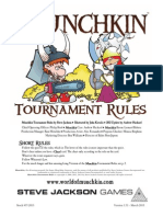 Munchkin Tournament Rules