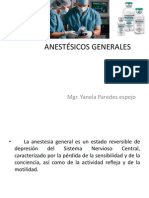 Farmacoquimica - Anestésicos Generales