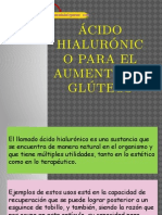 Ácido Hialurónico para El Aumento de Glúteos