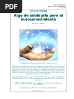 Algo de Sabiduria para El Autoconocimiento PDF