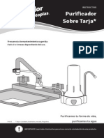 Instructivo Purificador Sobre Tarja