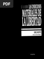 Condiciones Materiales Libertad-Raventos