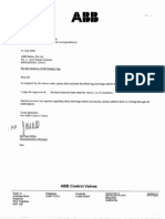 Control Valves (ABB Kent)