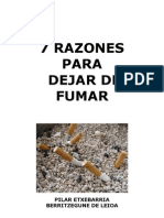 7 Razones para Dejar de Fumar