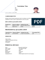 Curriculum-Vitae: Ramendra Singh Gurjar