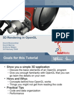 3D Rendering in OpenGL