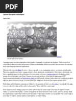 Explained - Hydrophobic and Hydrophilic