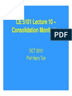 CE5101 Lecture 10 - Consolidation Monitoring Using Hyperbolic Method (OCT 2013) (Compatibility Mode)