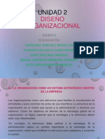 Unidad 2 Diseño Organizacional