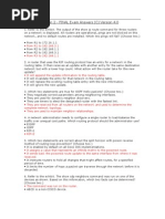 CCNA Exploration 2 - FINAL Exam Answers (C) Version 4.0