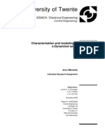 Characterization and Modeling of A Dynamixel Servo