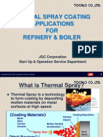 Thermal Spray Coating For Boiler