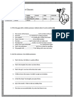 Defining Relative Clauses