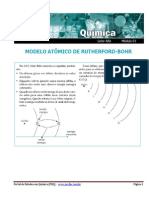 Alfa - Módulo 3 (Modelo Atômico de Rutherford-Bohr)