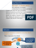 Organizational Behaviour (Attitudes and Job Satisfaction)