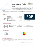 Hi-LAB Language Aptitude Profile