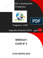 Clase N - 2 Formulación y Evaluación de Proyectos