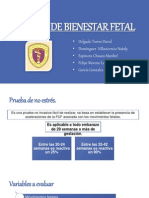 Pruebas de Bienestar Fetal