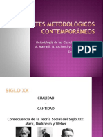 Los Debates Metodológicos Contemporáneos 2014 PDF