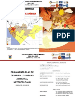 Plan de Desarrollo Urbano Ambiental de Metropoli Chiclayo 2010-2015-Reglamento - PDUA