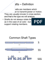 Bearings Shafts