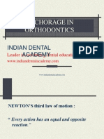 Anchorage in Orthodontics (2) / Orthodontic Courses by Indian Dental Academy