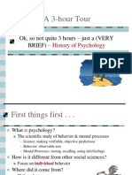 Psychology - Brief History of Psychology