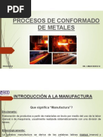 Introducción A Los Procesos de Conformación