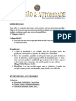 Submissão e Autoridade Atualizada em 14.10.10