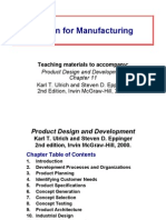 Design For Manufacturing